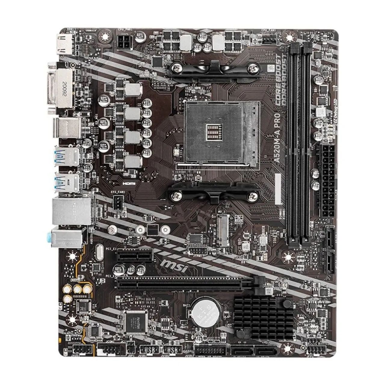 Vendo placa mãe a520m a pro e cooler deepcool ak400 - Foto 2