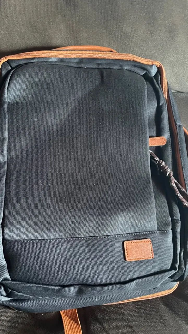 Mochila nova 40cm altura, tem Alça lateral - Foto 5