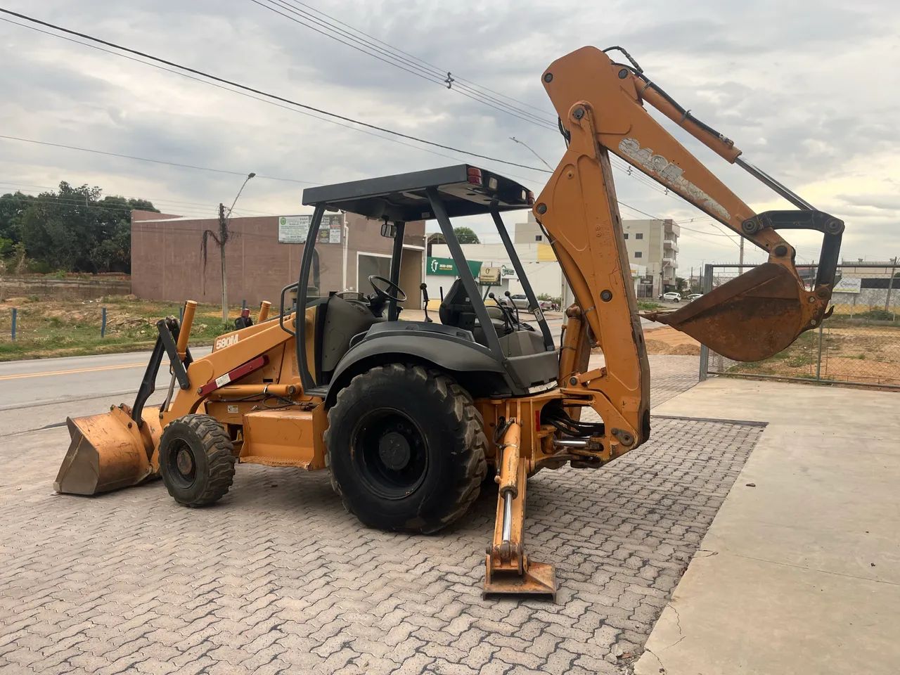 Retroescavadeira case580m - Foto 4