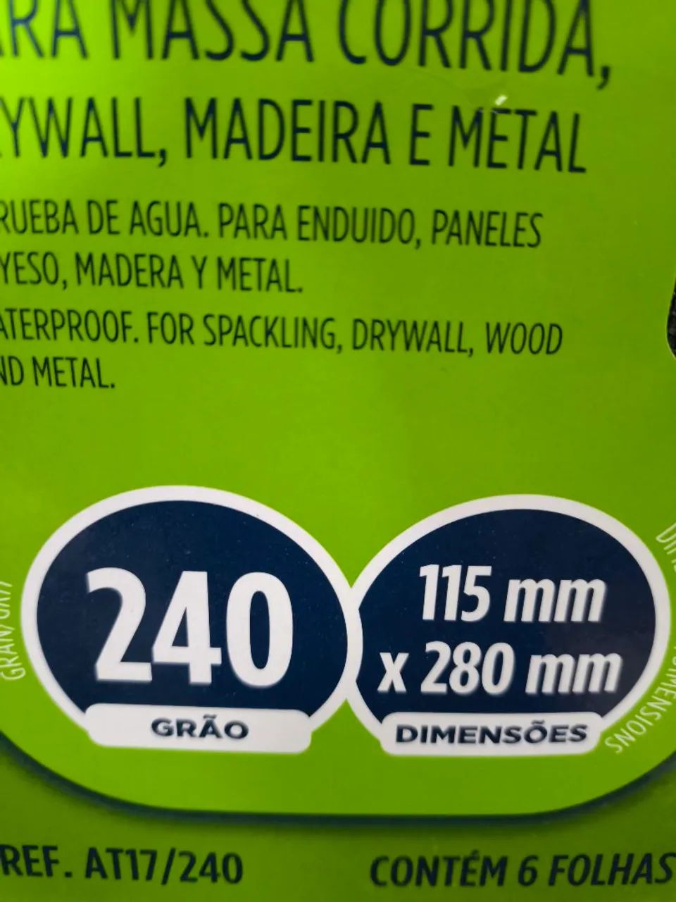 Lixa telada Atlas R$4,90 Pix COM 6  - Foto 3