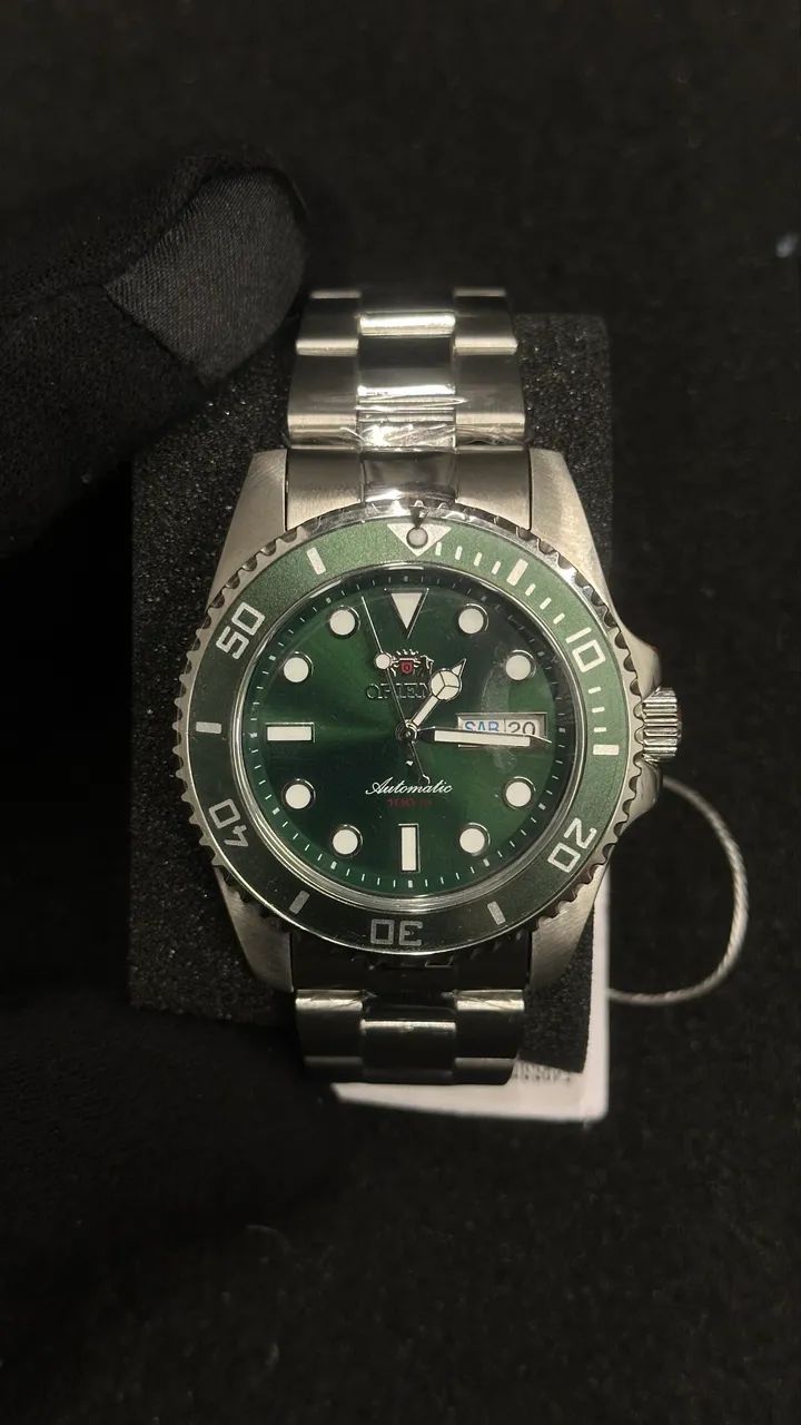 Orient Automático Submariner Hulk F49SS027NH E1SX