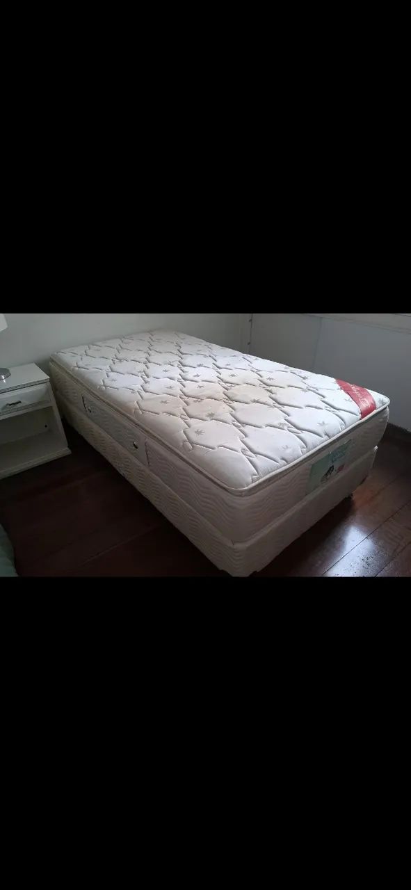 Cama box + colchão Ortocrim - Foto 3