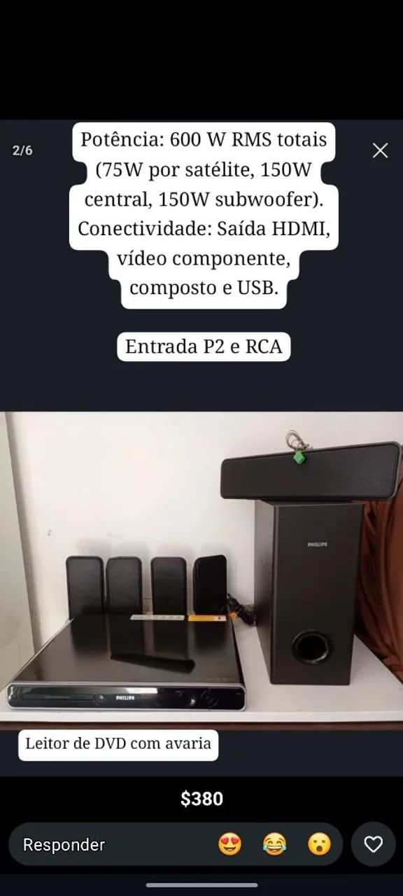 Home theater Phillips 