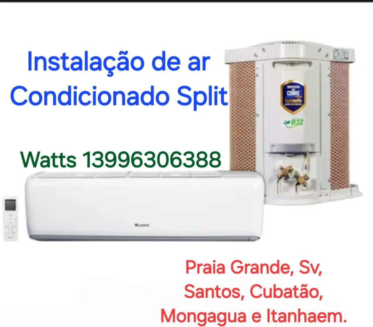 Instalação de ar condicionado 