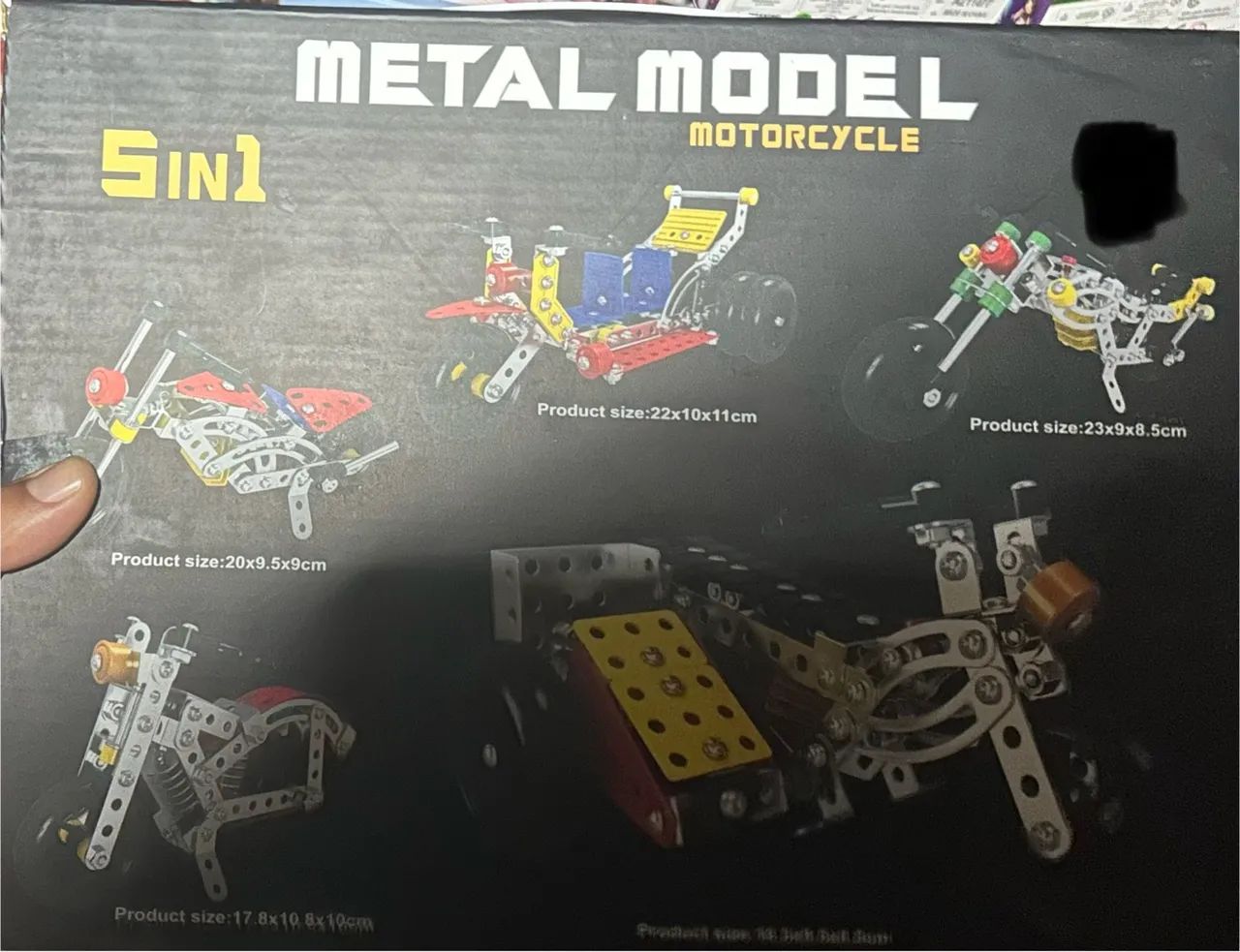 Brinquedo de montar Metal