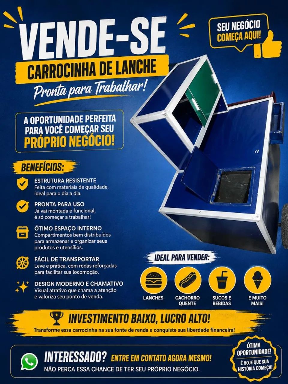 Carroça de lanches