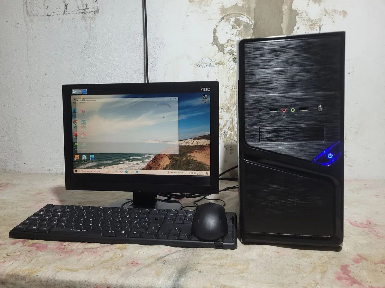 PC COMPLETO  DDR3 4GB ACEITO CARTÃO DO GARANTIA  370$ - Foto 4