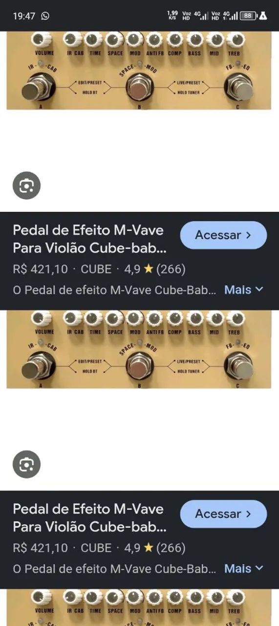 Pedaleira Digital  - Foto 2