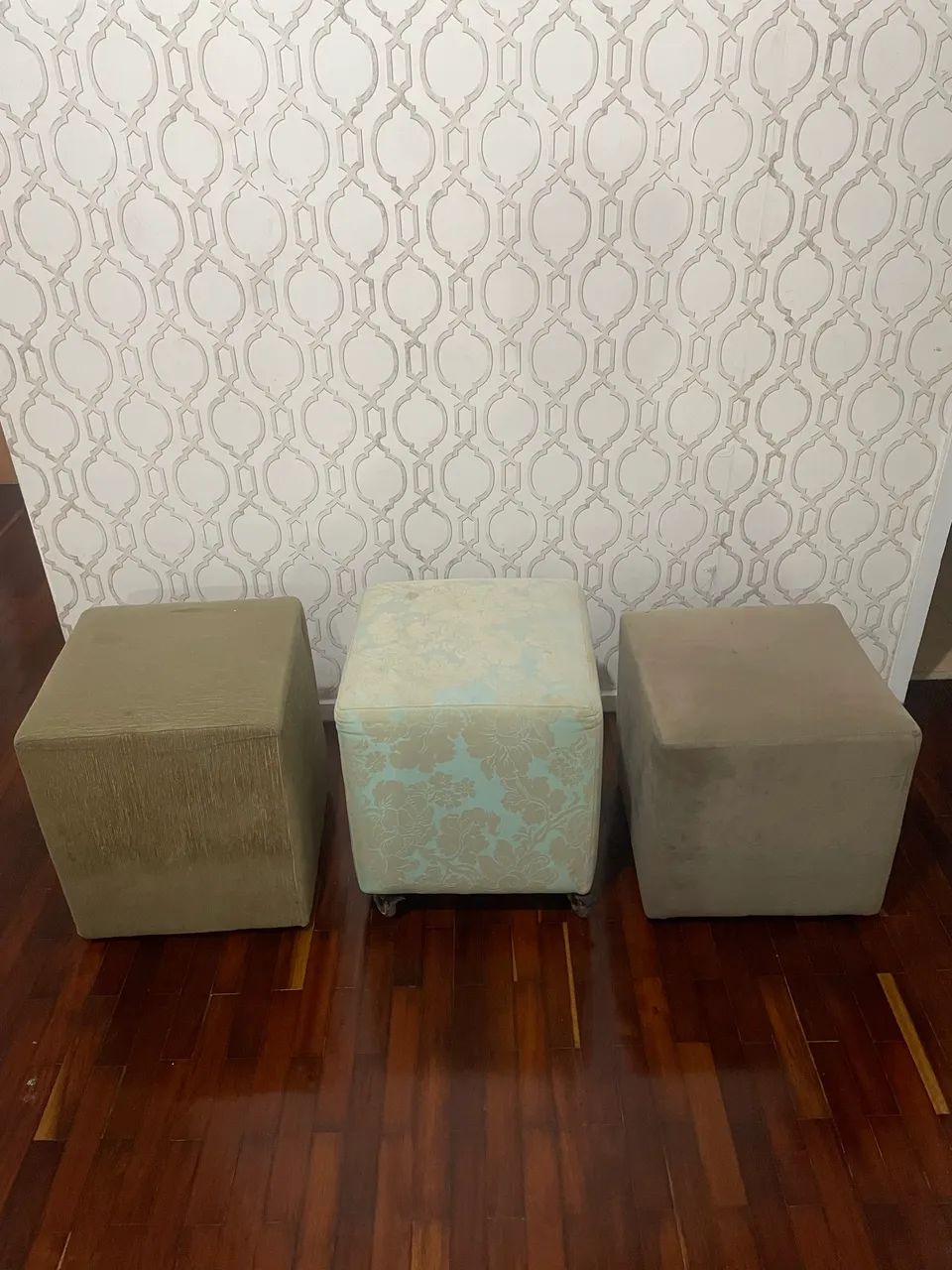 Puffs quadrados 