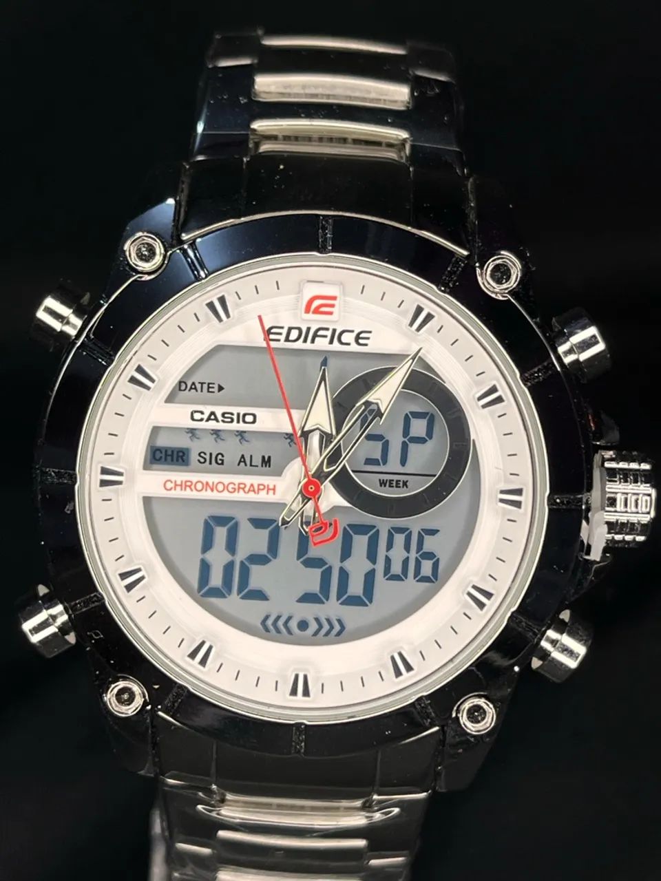 CASIO EDIFICE PRATA - Foto 2