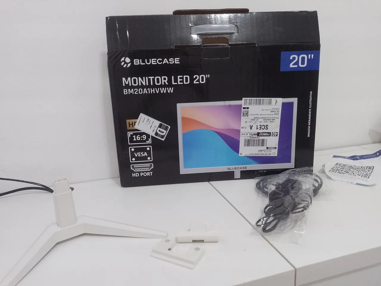 Monitor Branco para Pc Bluecase - Foto 3