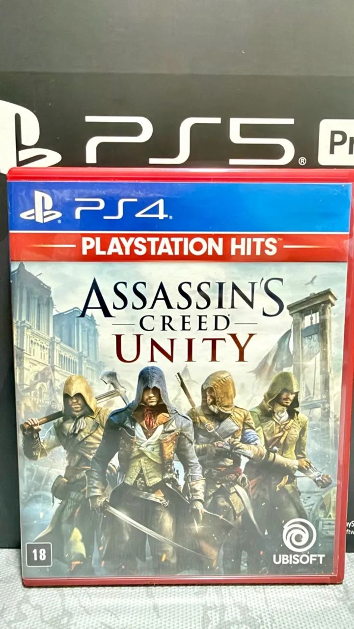ASSASSIN'S CREED UNITY - PS4/PS5 (PlayStation 4 e 5)