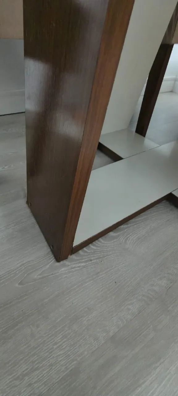 Mesa de vidro + 6 cadeiras estofadas! - Foto 4