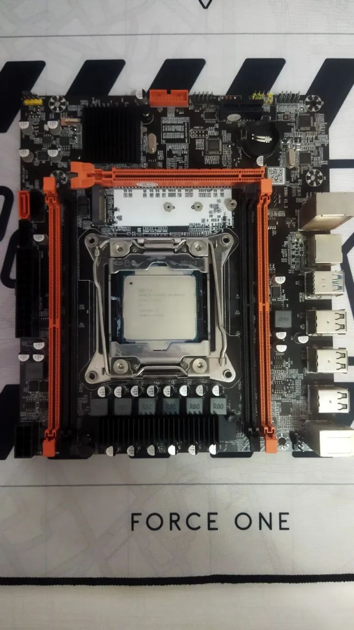 KIT INTEL XEON E5 2670 + PLACA MÃE X99 + GT1030 2GB