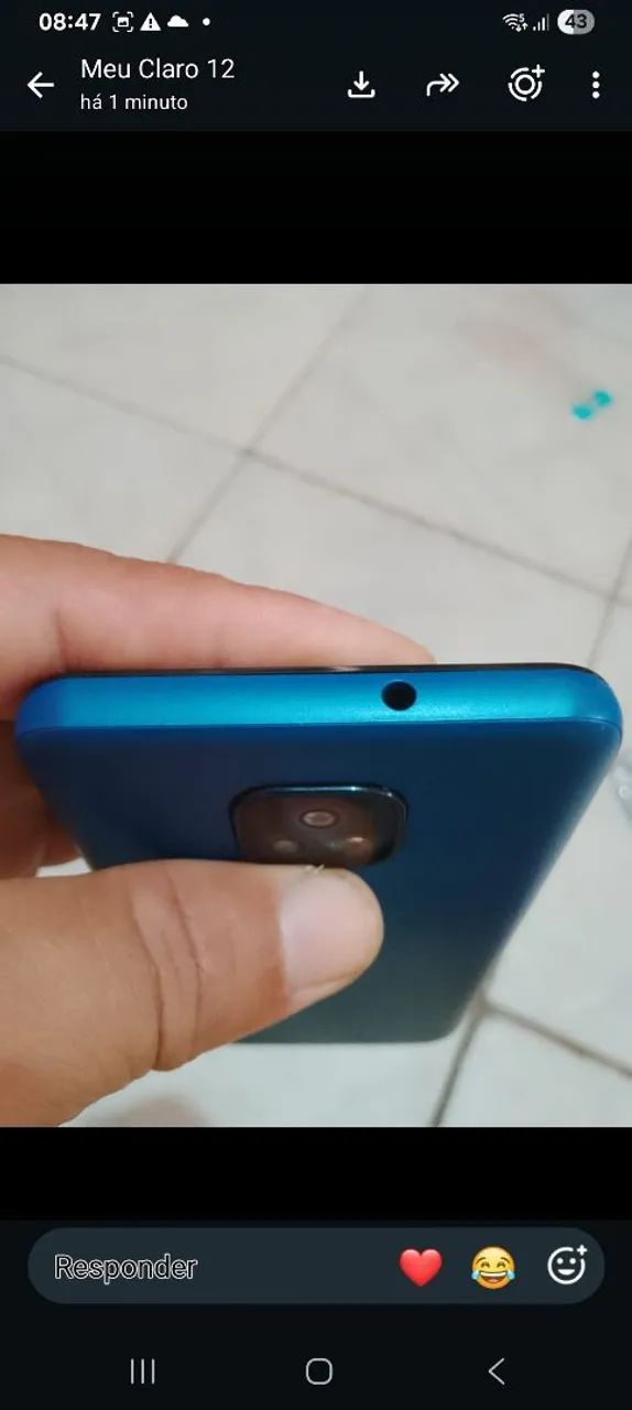 MOTO E7 PLUS Sem marcas de uso $270 - Foto 5
