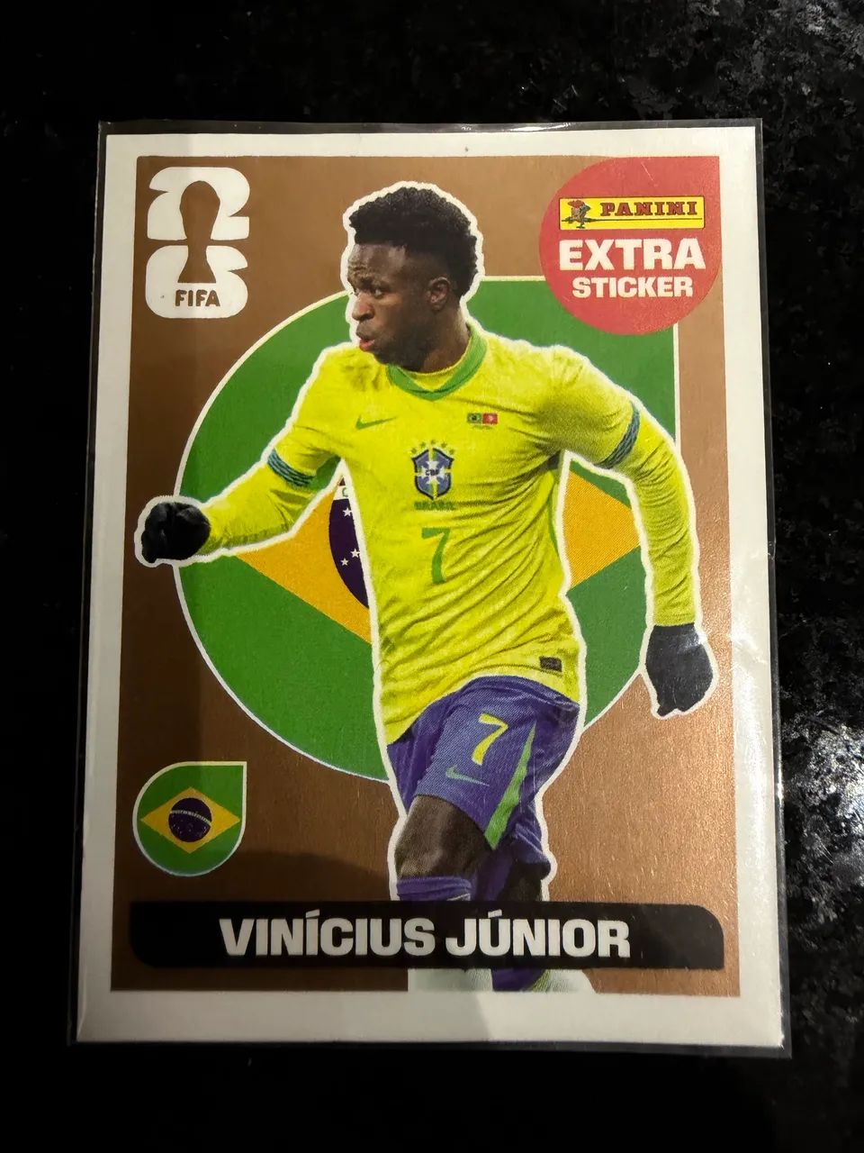 Figurinha Vini Jr Bronze 