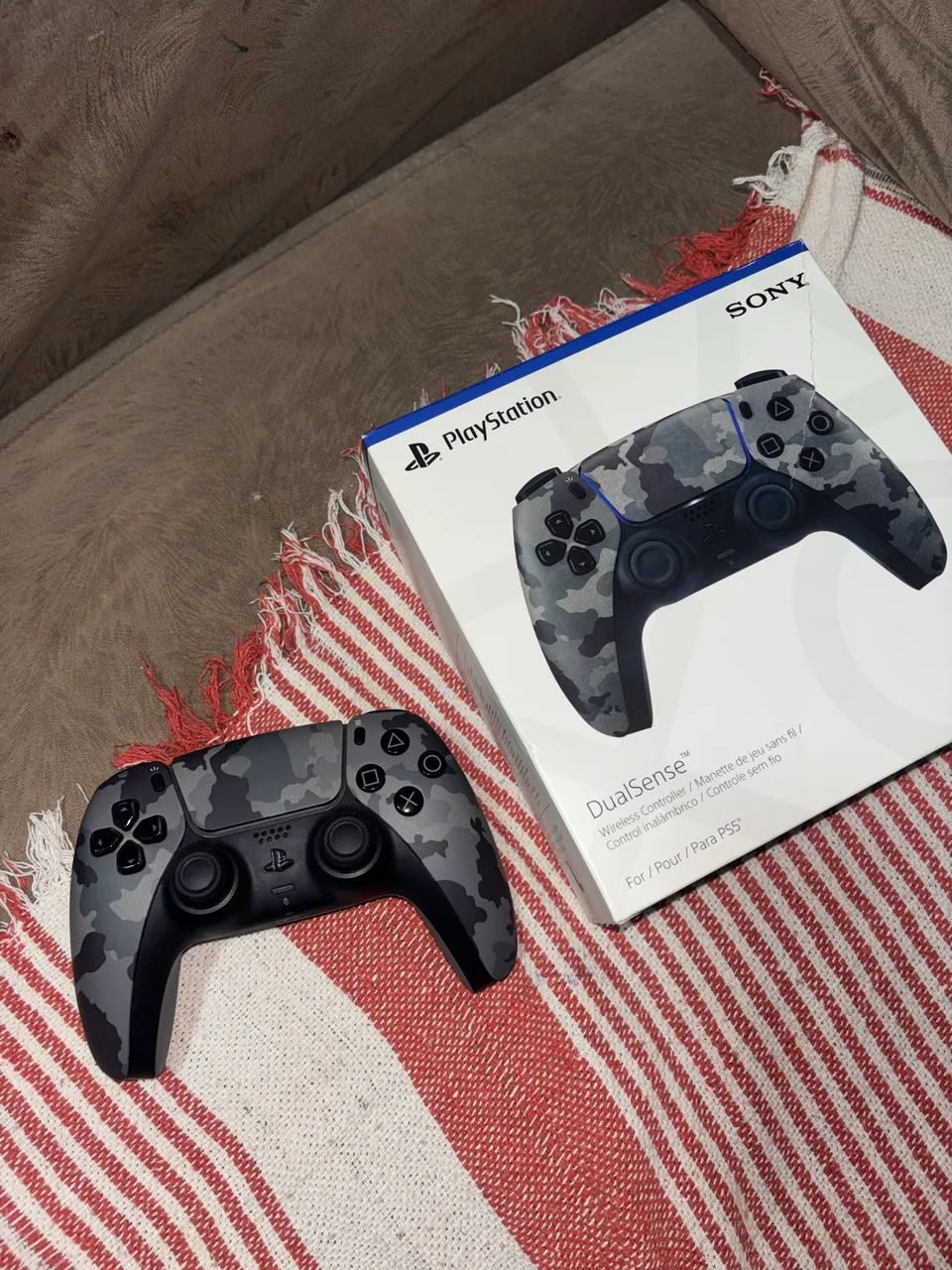 Controle PS5 Camuflado