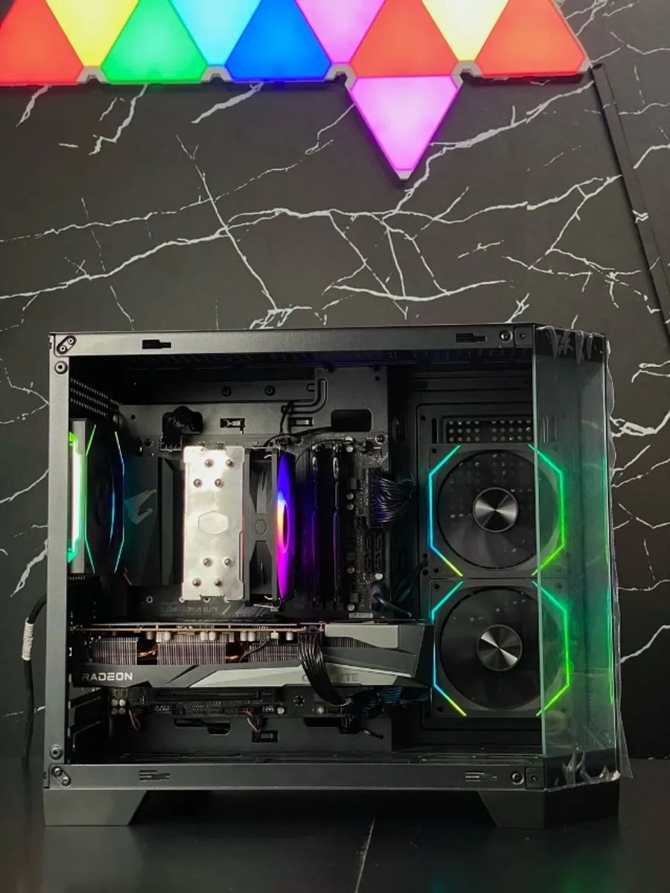 PC GAMER CORE I7 10700F/ 16GB RAM/ RX 7600 8GB - Foto 4