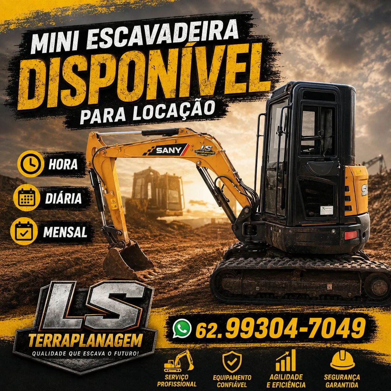 Máquinas dispon íveis para locação e serviço de terraplanagem  - Foto 4