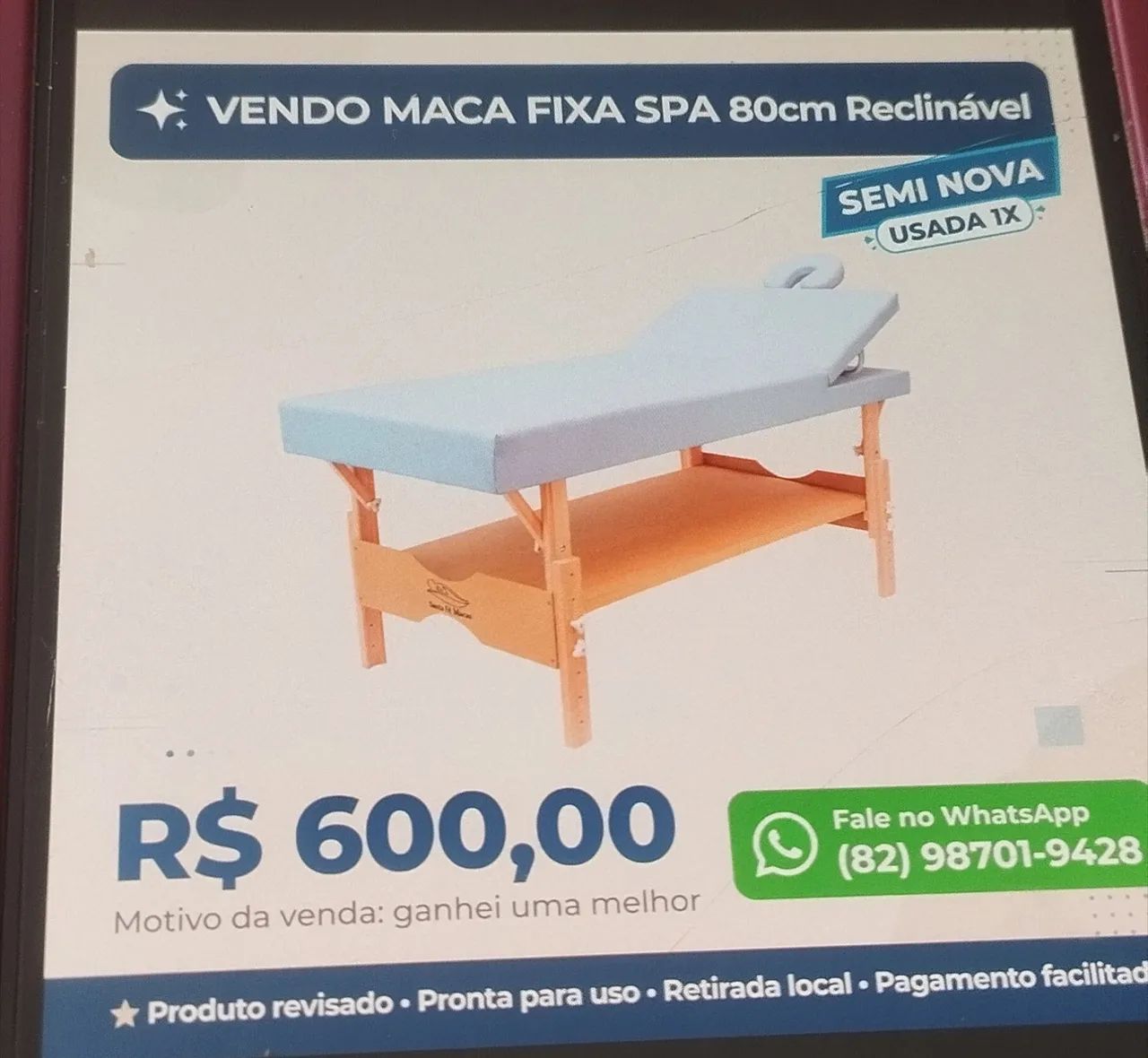 Maca de estética santa fé nova zero - Foto 4