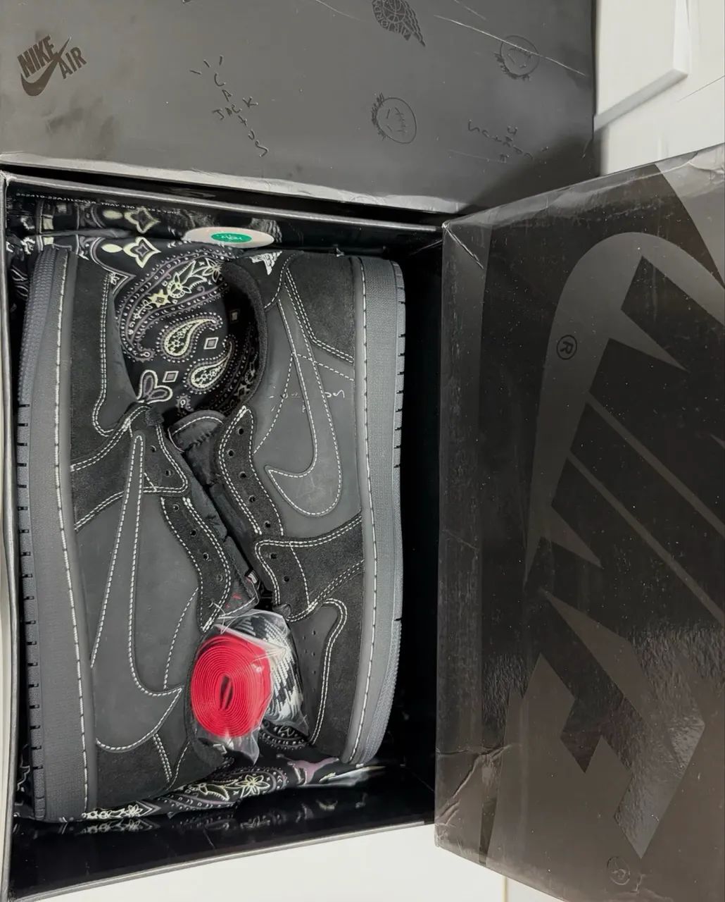 Air Jordan 1 Black Phantom - Foto 3