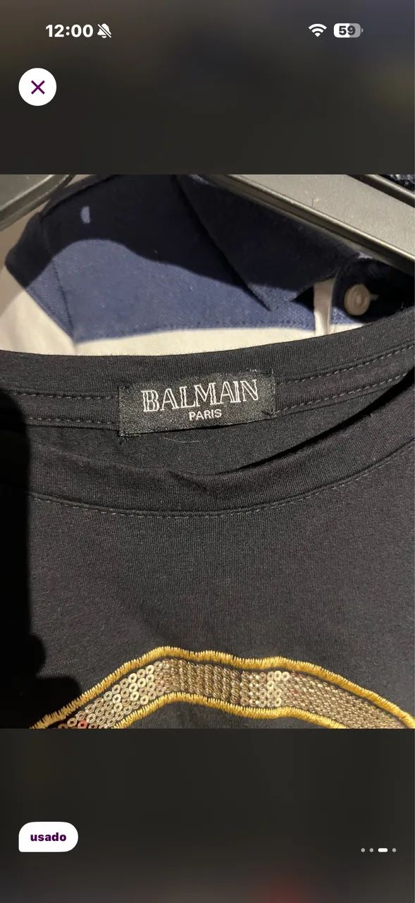 camisa balmain - Foto 2