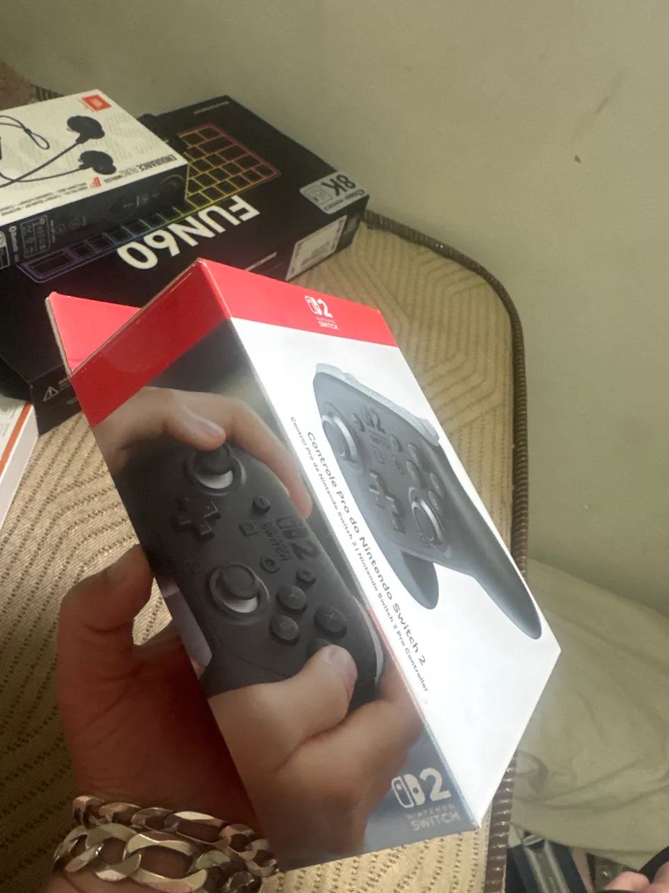 Controle pro do Nintendo switch 2 lacrado - Foto 2