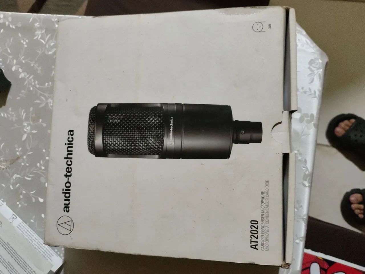 Microfone Audio-Technica AT2020 Original | Estado Novo