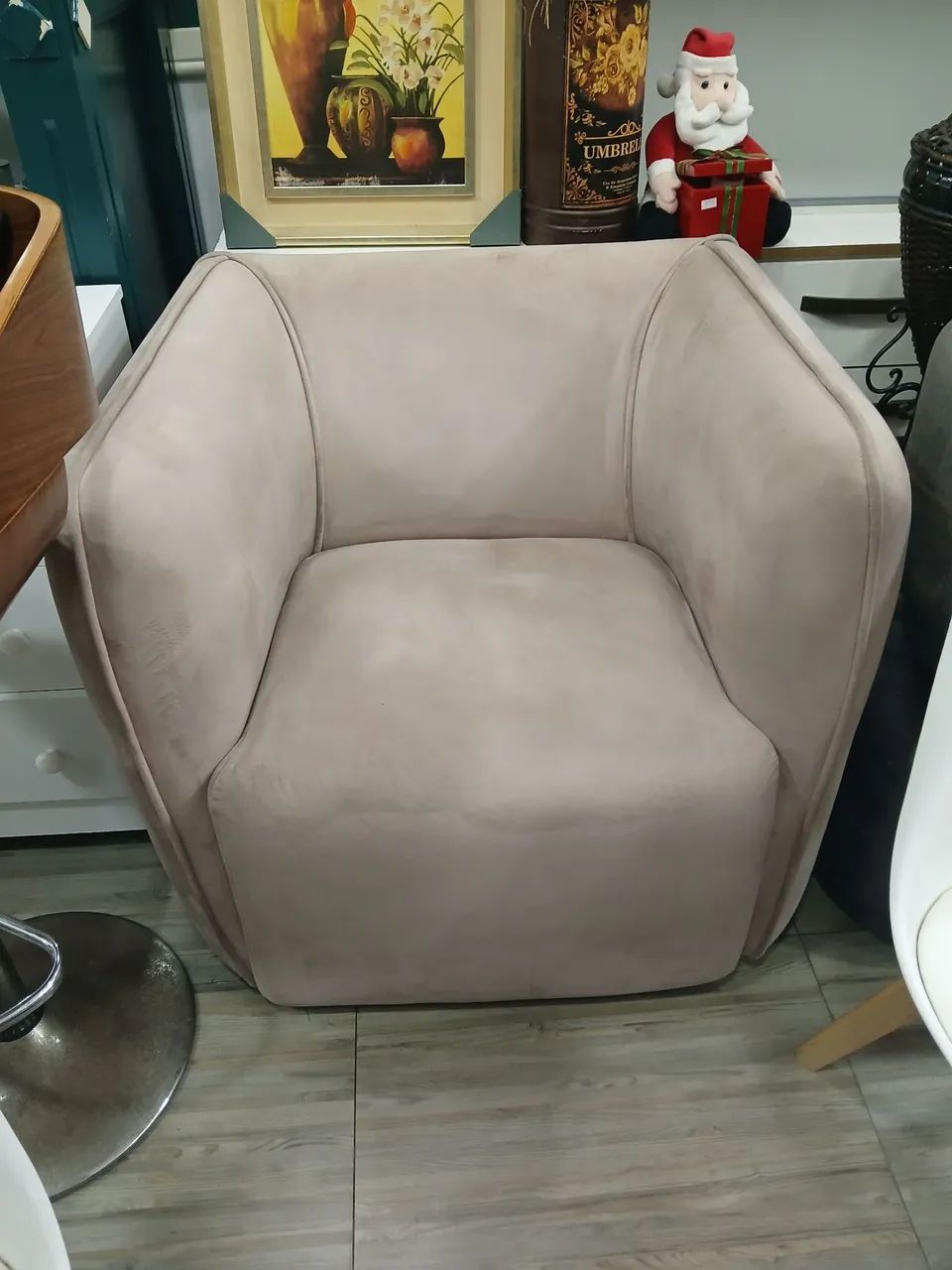 Poltrona luxo rosa 