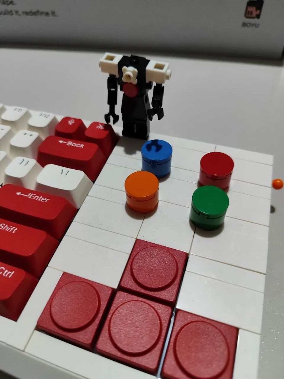 Teclado de Lego Sachiel Kbdcraft - Foto 5