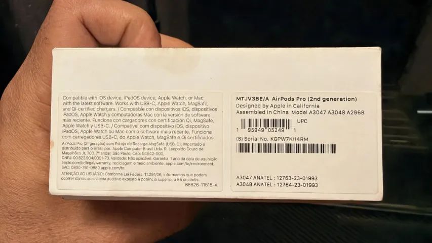 AIRPODS PRO 2 COM CAIXA E NF - Foto 2