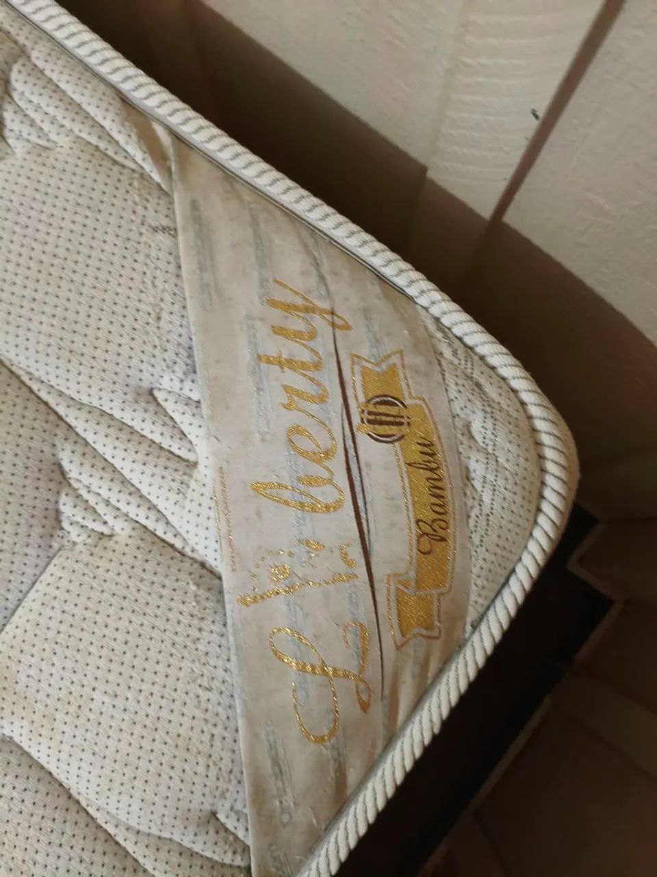 Cama box e colchão USADO - Foto 2