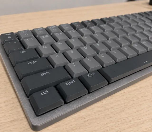 Teclado Logitech MX Mechanical Mini - com caixa e nota fiscal - Foto 4