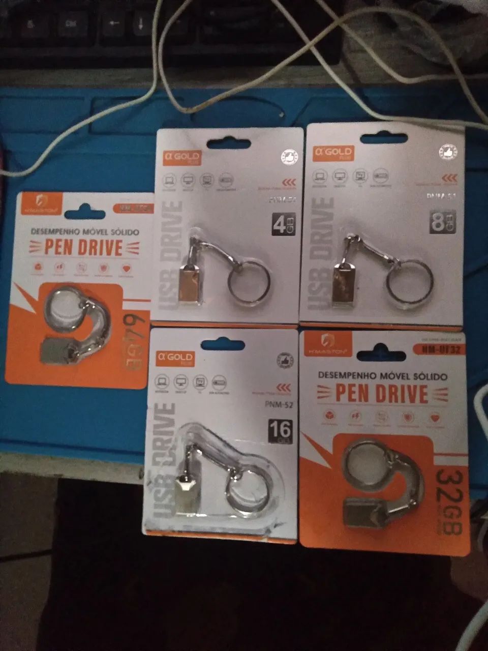 Pendrive 4, 8, 16, 32, 64 e 128 Gb Faço Entrega 