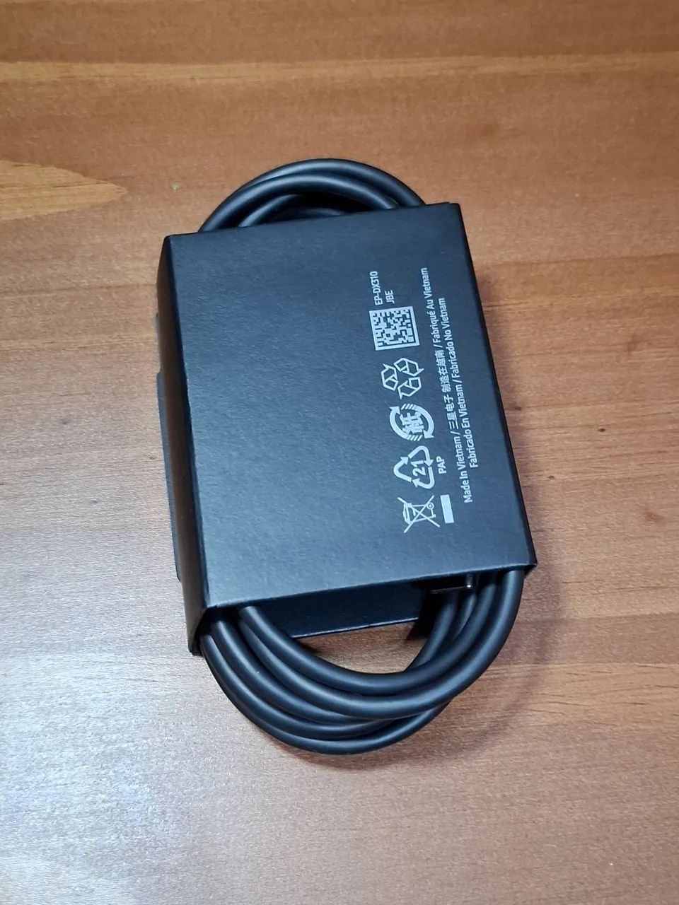 Cabo Samsung Original 1,8m USB-C Para USB-C Lacrado - Foto 2