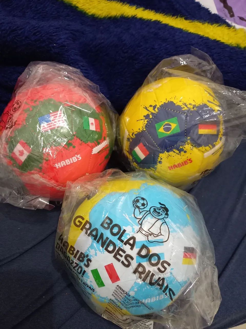 Bola coleção habbis copa do mundo 