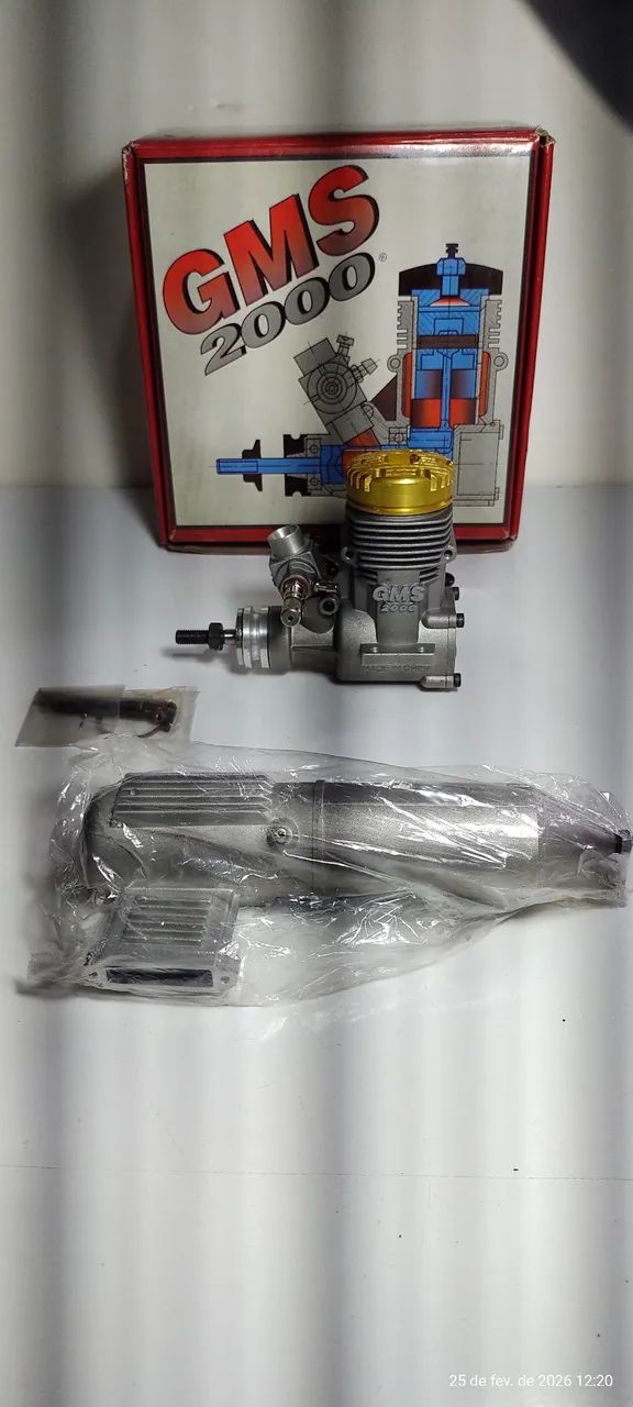 Motor glow GMS 47 novo - Foto 2