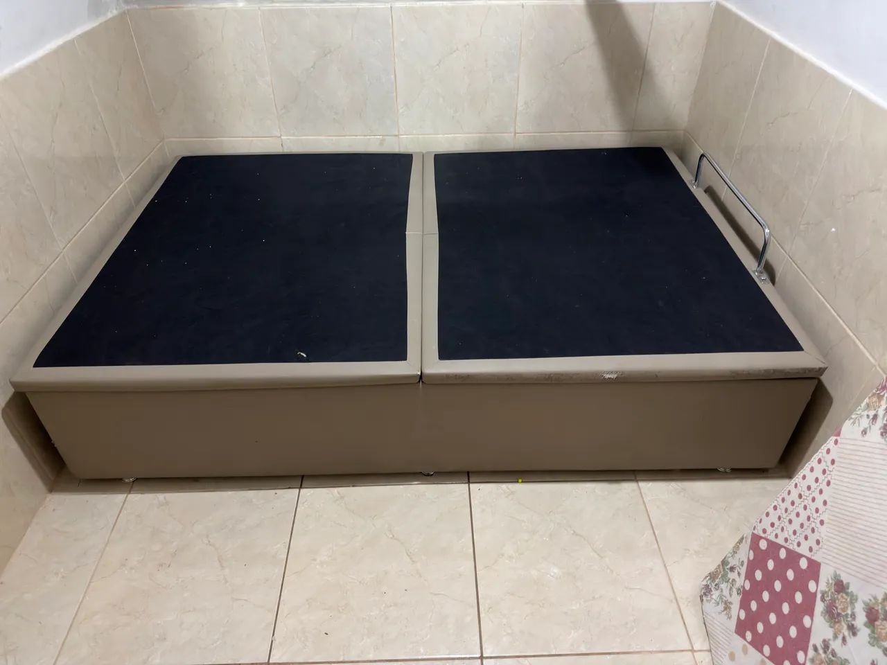 A cama box baú tamanho viúva. - Foto 3