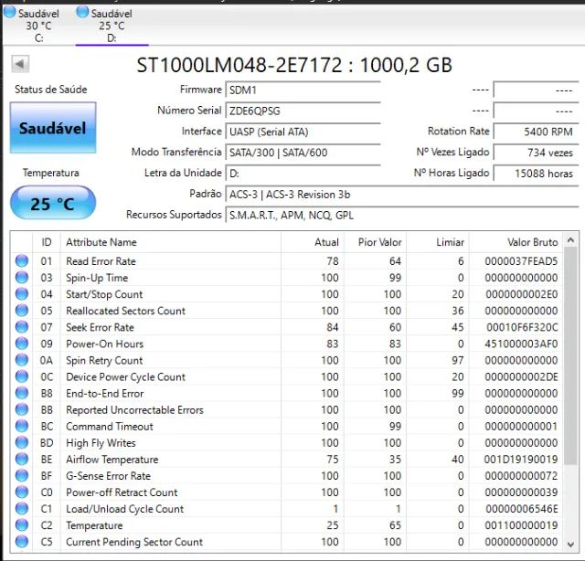 HD SEAGATE BARRACUDA ST1000LM048 1TB - Foto 2