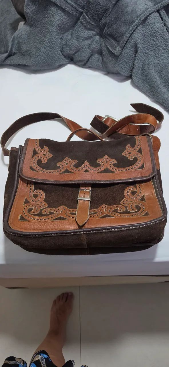 Bolsa regional Espedito Celeiro, acabamento impecável.