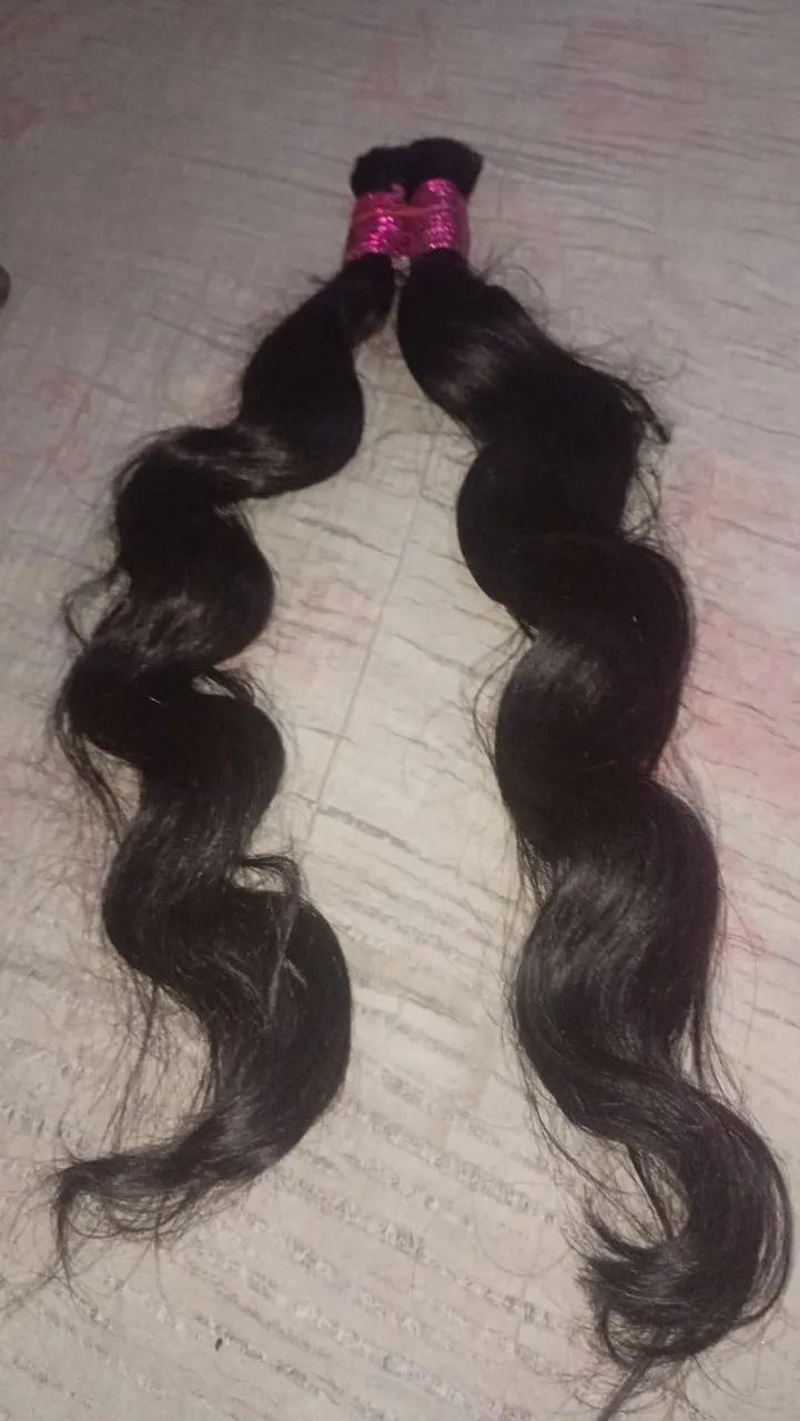 Cabelo indiano 200gramas. Novo. - Foto 4