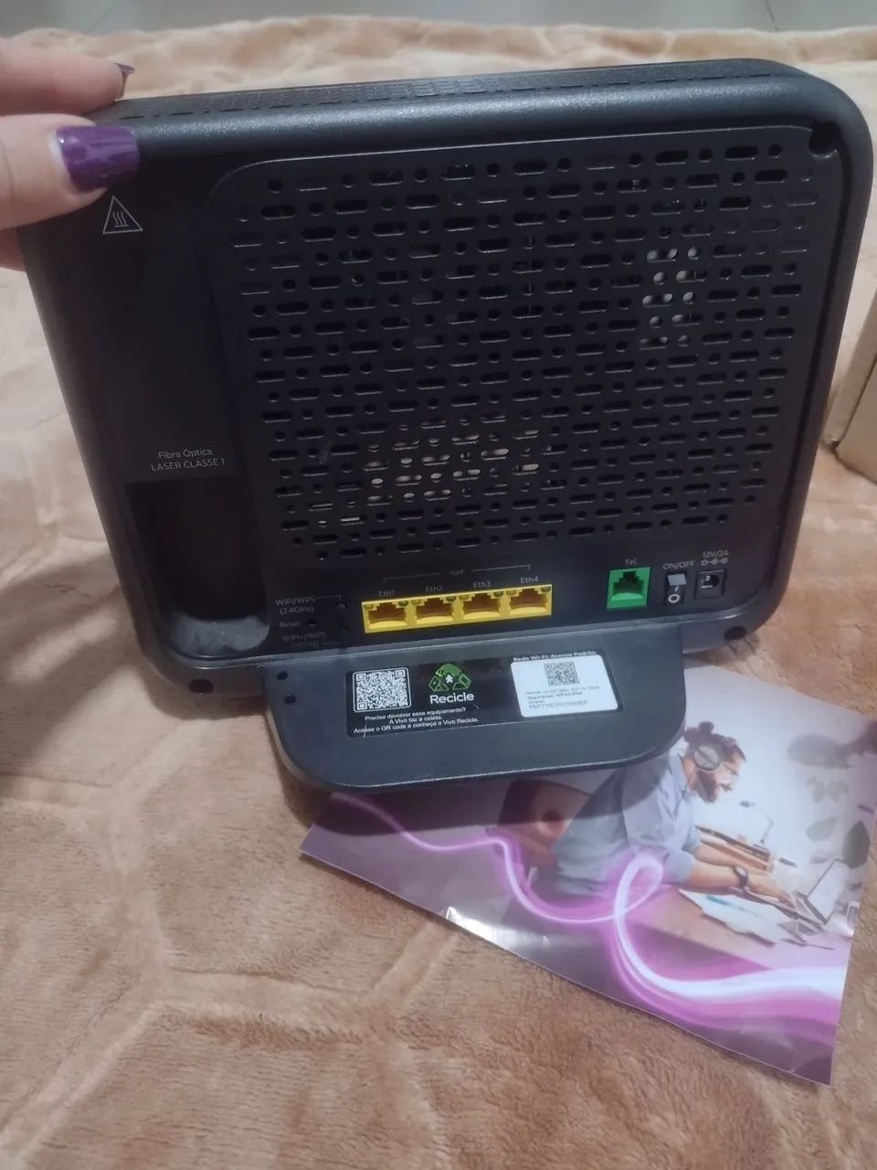 Modem Roteador Wi-Fi 6 Vivo - Foto 3