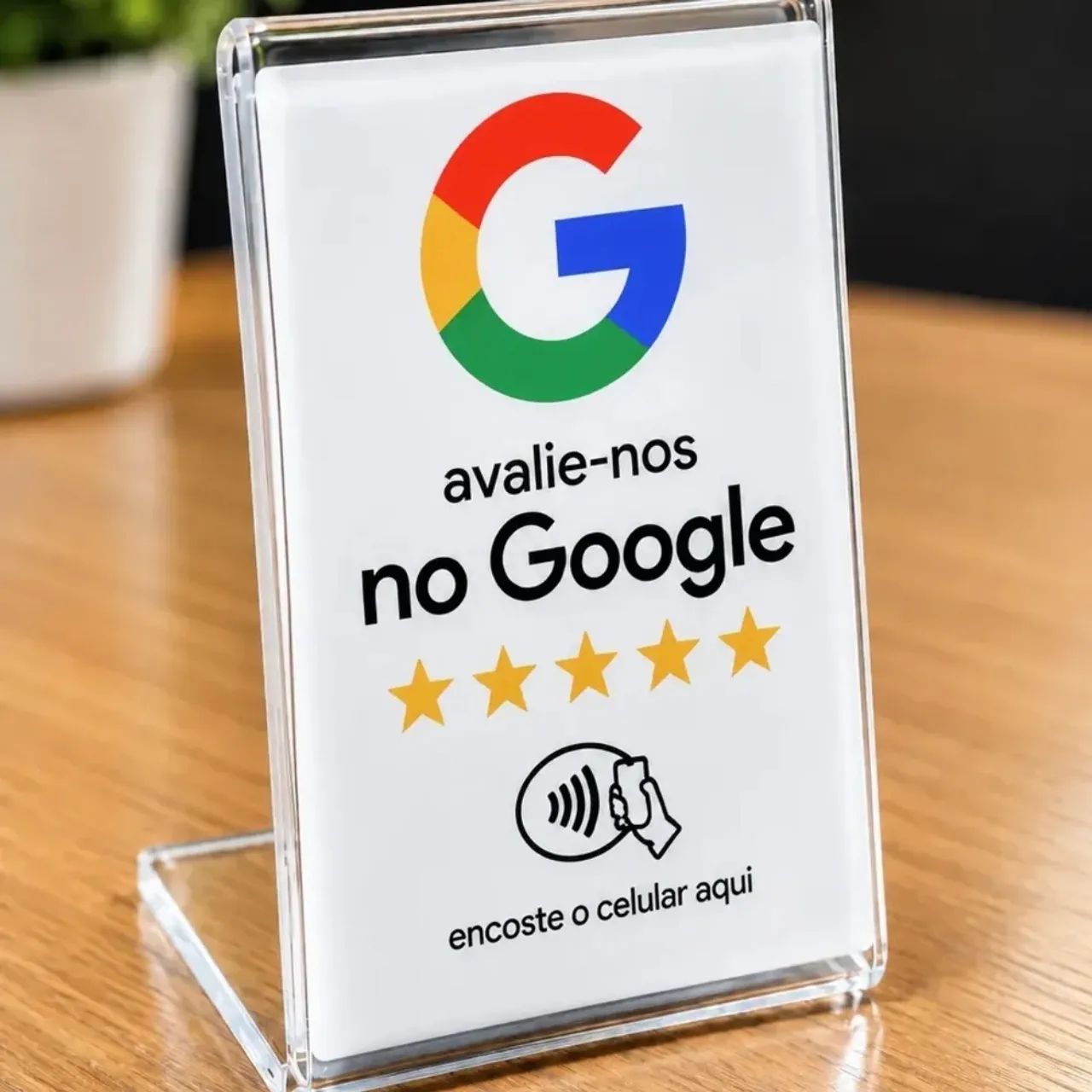 Placa NFC Google para Avaliações  - Foto 3