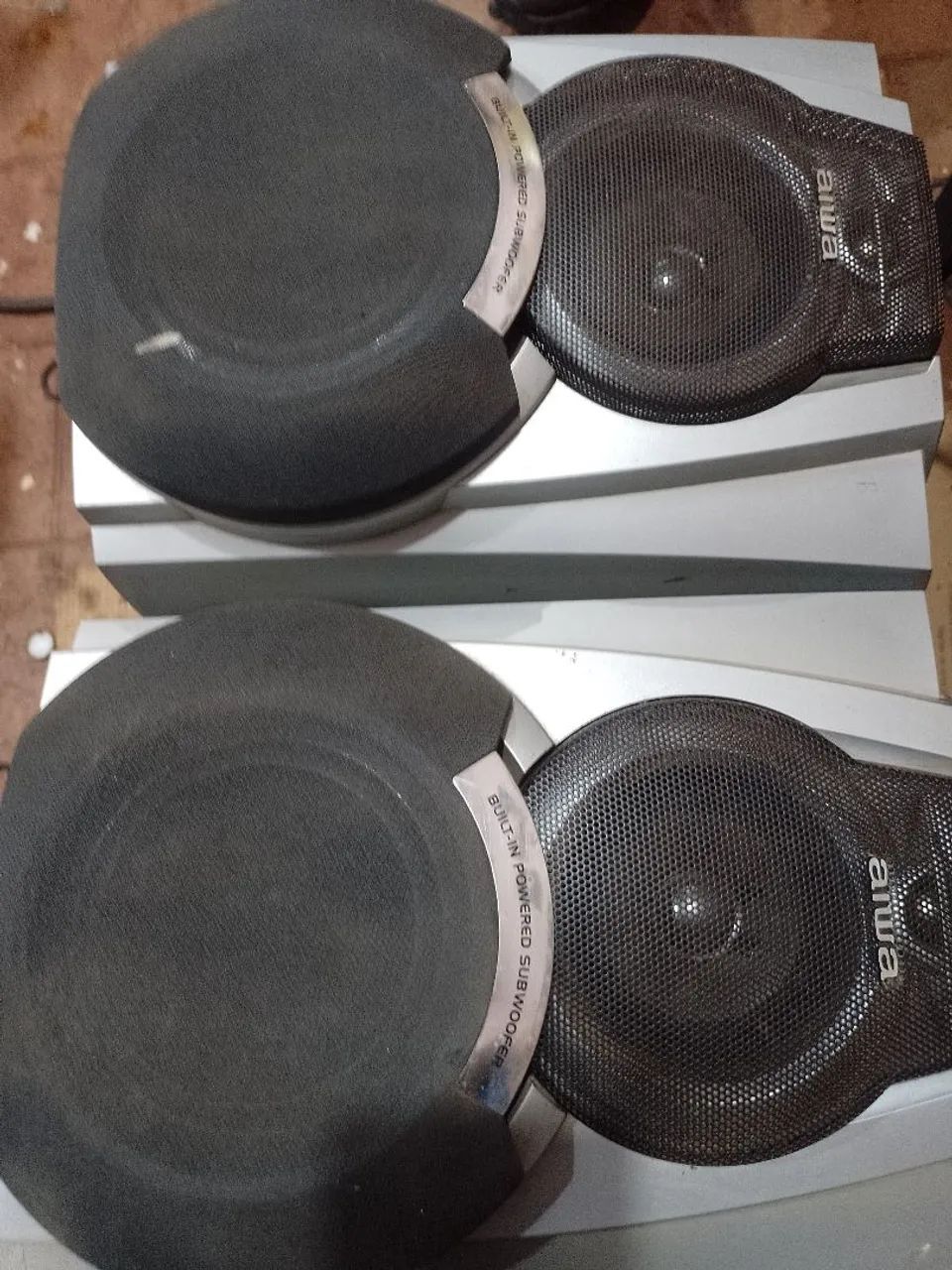 Caixas de som Aiwa  - Foto 2