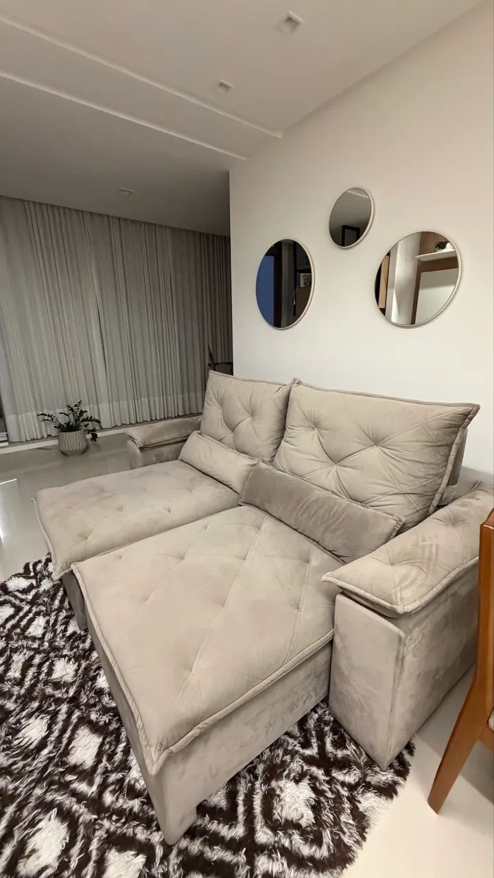 Vendo sofá retrátil pouquíssimo usado - Foto 2