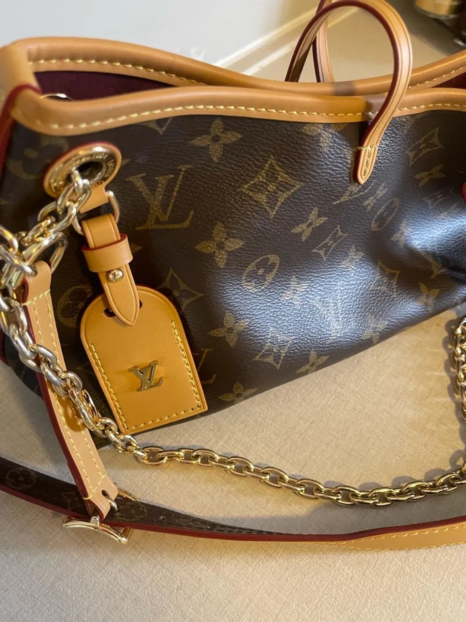 Bolsa Louis Vuitton CarryAll BB Monogram - linha premium  - Foto 4