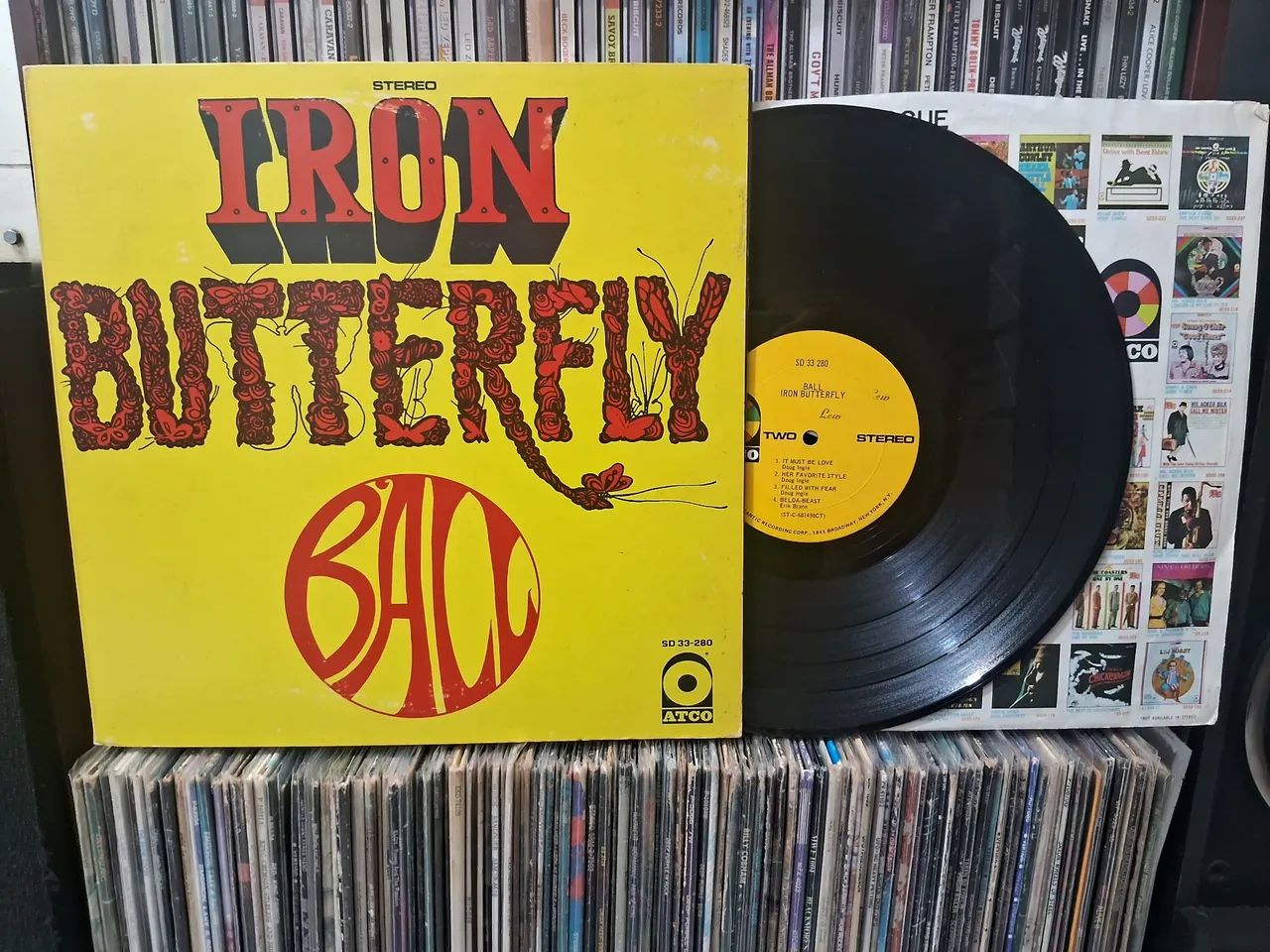 Lp Iron Butterfly  - Ball / Imp USA 