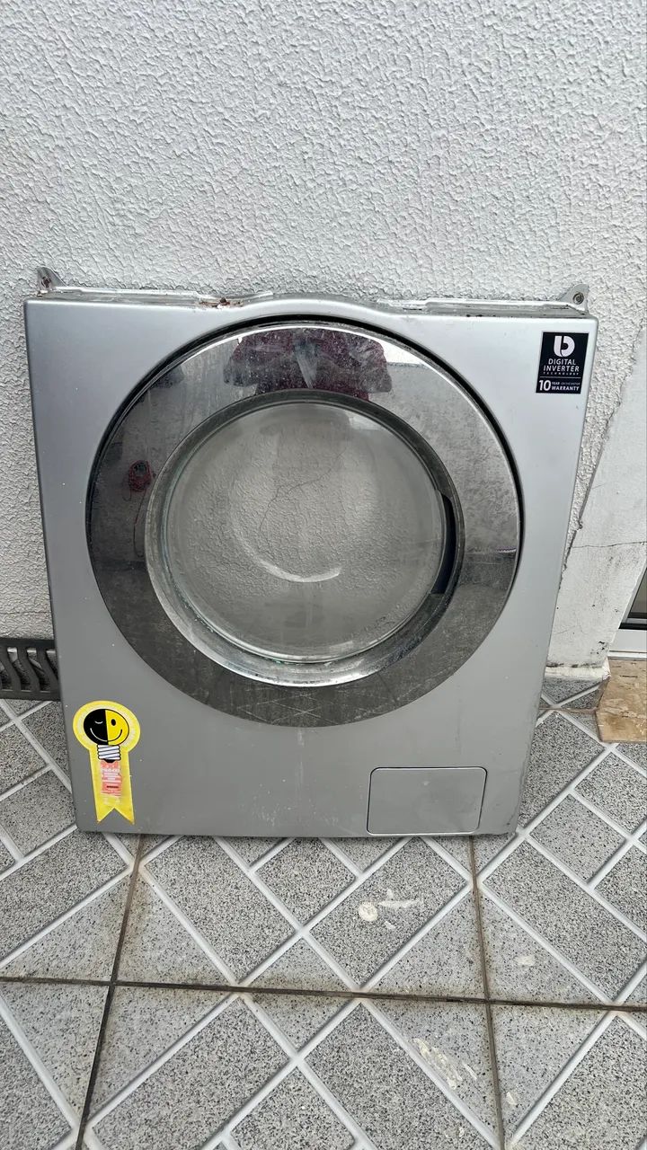 Porta de Vidro (Completa) Lava e Seca - Foto 2