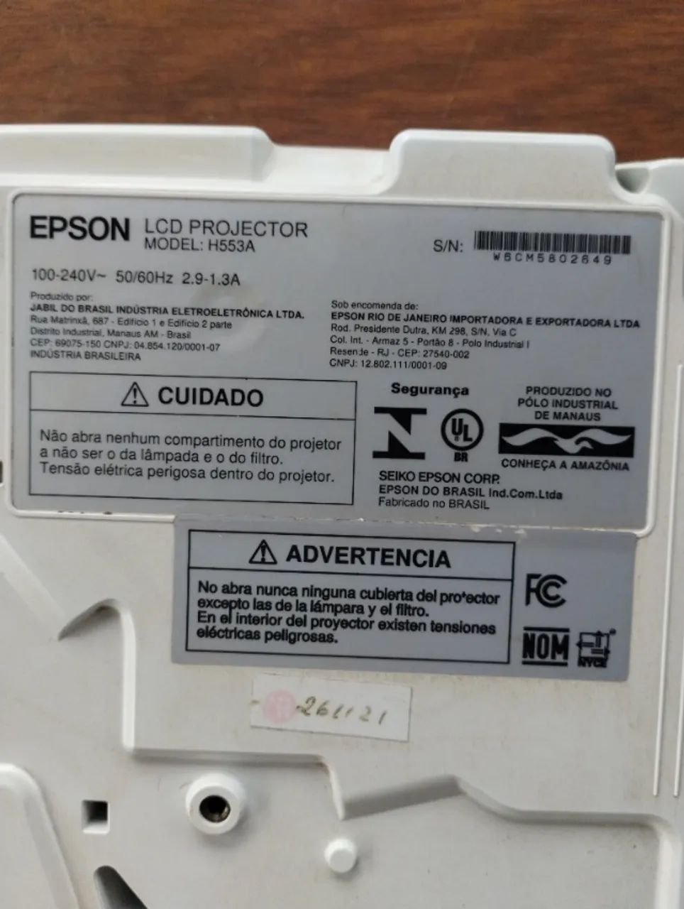 PROJETOR EPSON POWERLITE X24+ - Foto 4