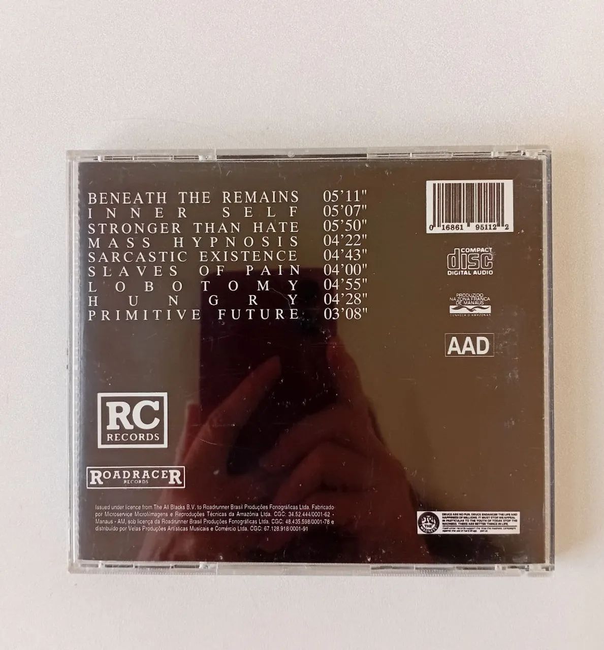 CD Sepultura - Beneath The Remains - Foto 4